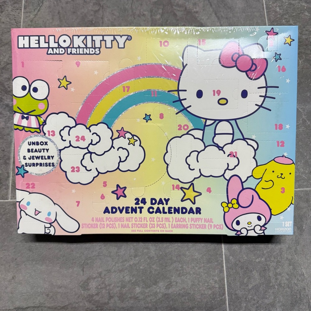 Hello Kitty and Friends Rainbow Advent Calendar